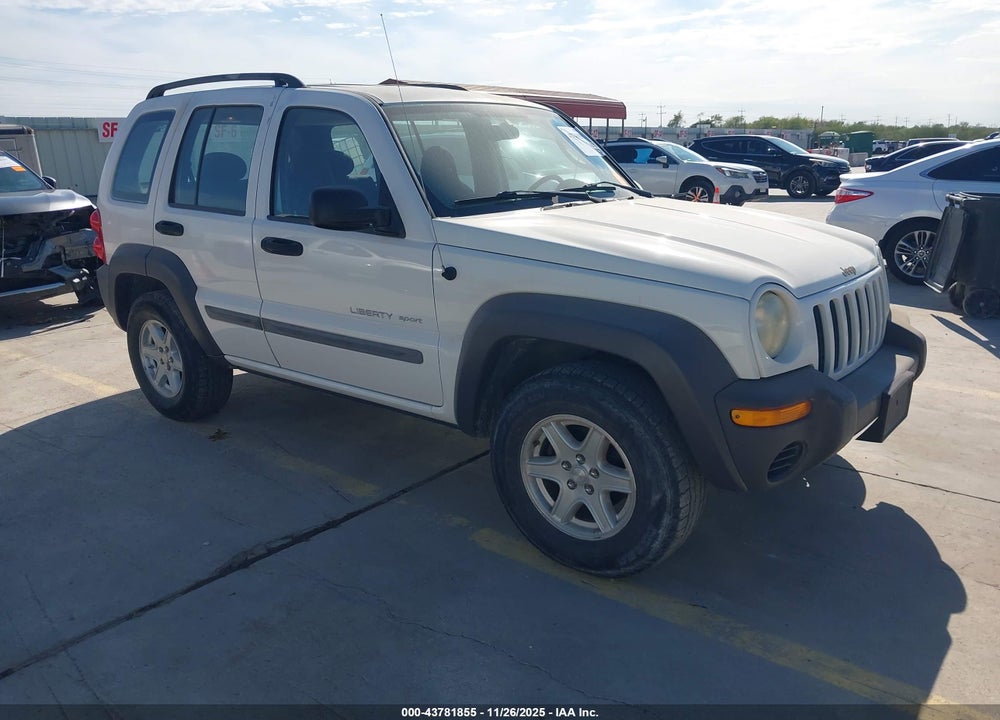 2003 JEEP LIBERTY SPORT VIN: 1J4GK48K13W544797