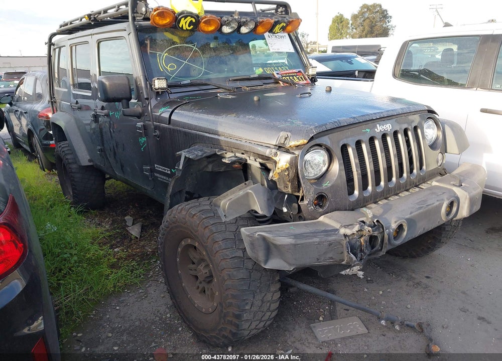 2017 JEEP WRANGLER UNLIMITED SPORT 4X4 VIN: 1C4BJWDG6HL685065