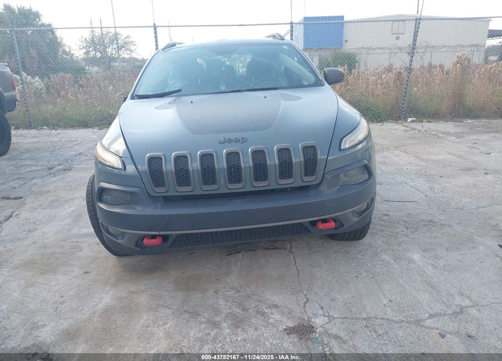 2015 JEEP CHEROKEE TRAILHAWK VIN: 1C4PJMBS1FW609928