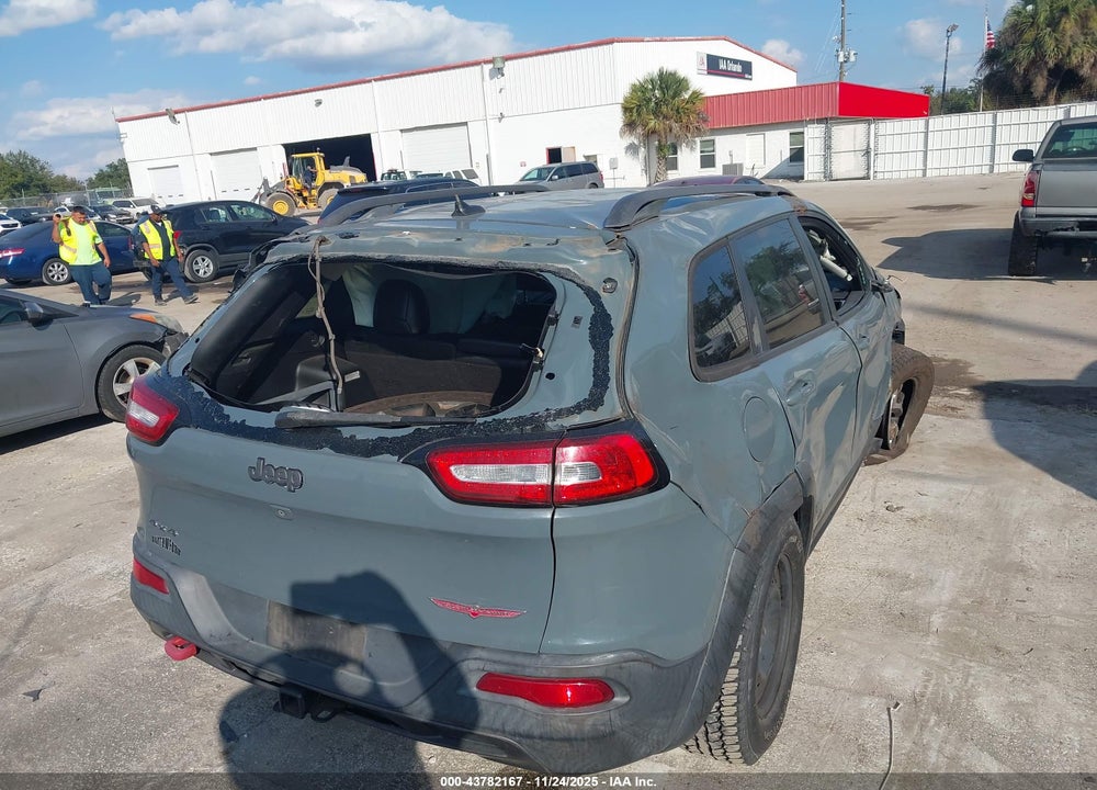 2015 JEEP CHEROKEE TRAILHAWK VIN: 1C4PJMBS1FW609928