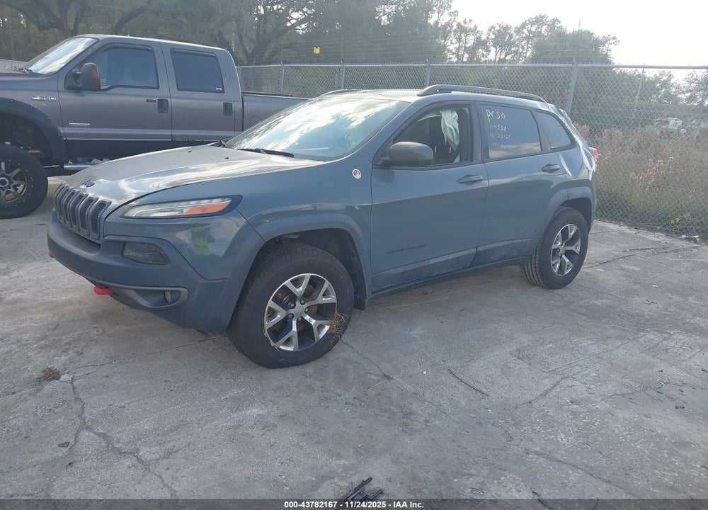 2015 JEEP CHEROKEE TRAILHAWK VIN: 1C4PJMBS1FW609928