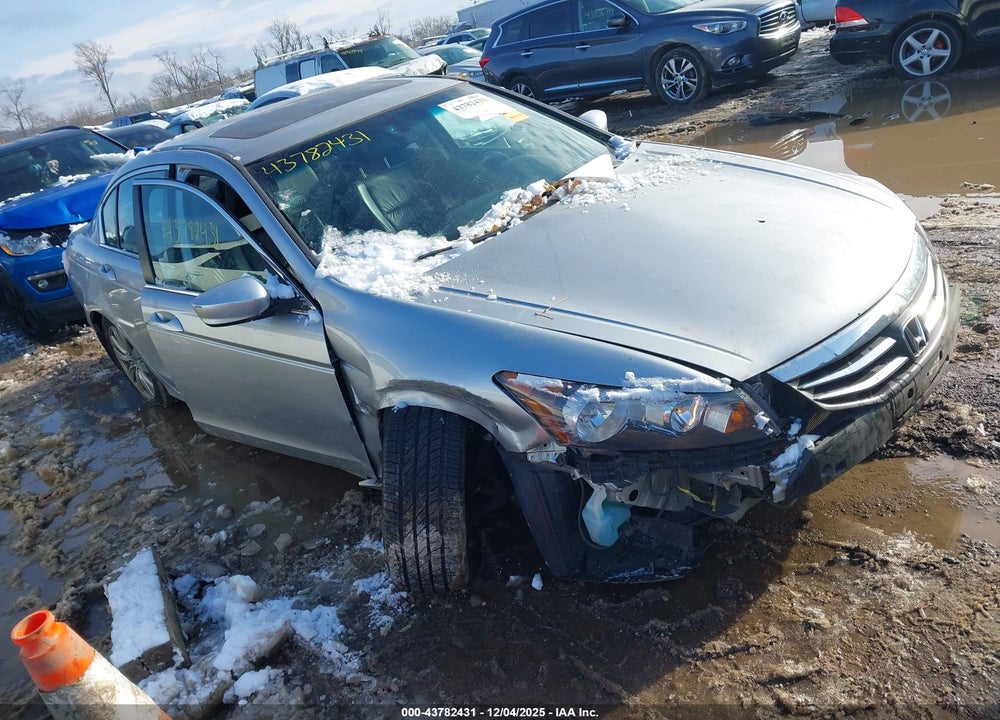 2012 HONDA ACCORD 2.4 EX-L VIN: 1HGCP2F8XCA100401