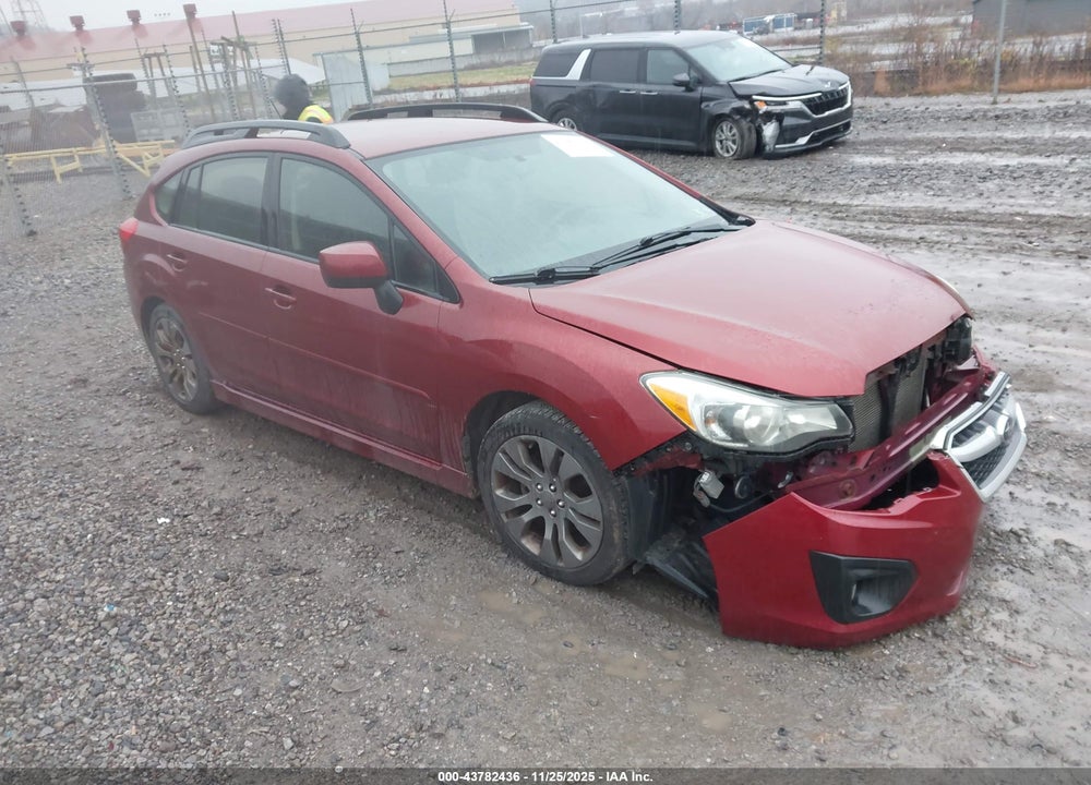 2013 SUBARU IMPREZA 2.0I SPORT PREMIUM VIN: JF1GPAL69D2865243