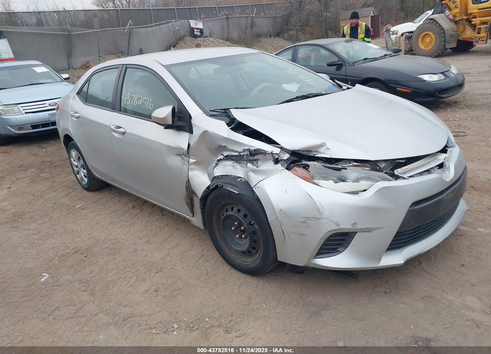 2016 TOYOTA COROLLA LE VIN: 2T1BURHE4GC500986