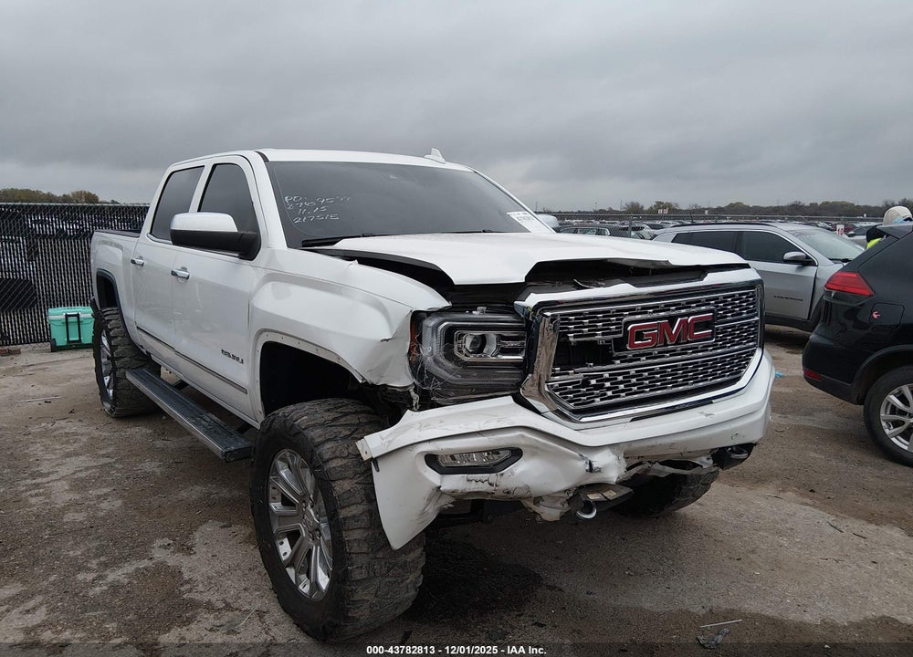 2018 GMC SIERRA 1500 DENALI VIN: 3GTU2PEJ5JG217515