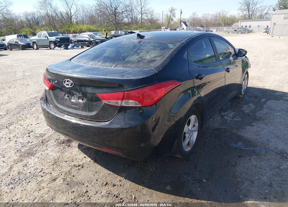 2012 HYUNDAI ELANTRA GLS VIN: 5NPDH4AE9CH150238