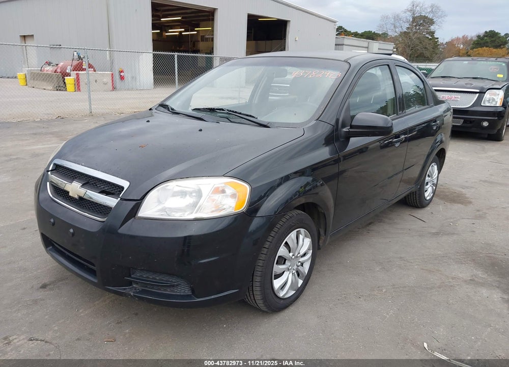 2010 CHEVROLET AVEO LT VIN: KL1TD5DE6AB125523