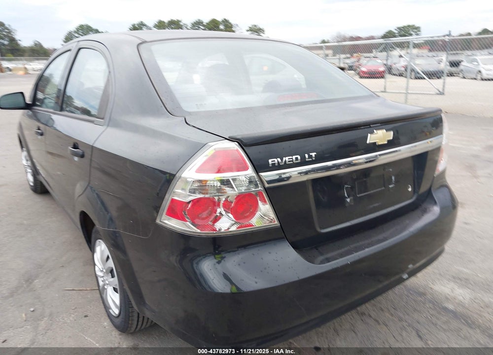 2010 CHEVROLET AVEO LT VIN: KL1TD5DE6AB125523