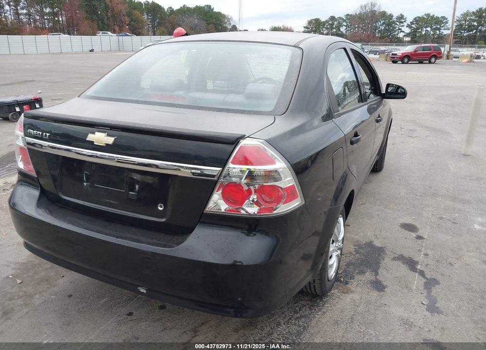 2010 CHEVROLET AVEO LT VIN: KL1TD5DE6AB125523
