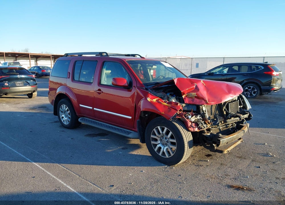2010 NISSAN PATHFINDER LE VIN: 5N1AR1NB4AC607167