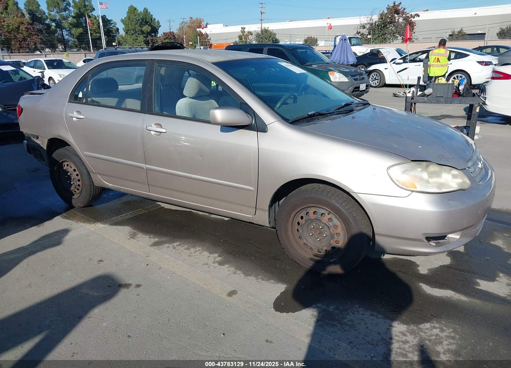 2003 TOYOTA COROLLA LE VIN: 1NXBR32EX3Z129655