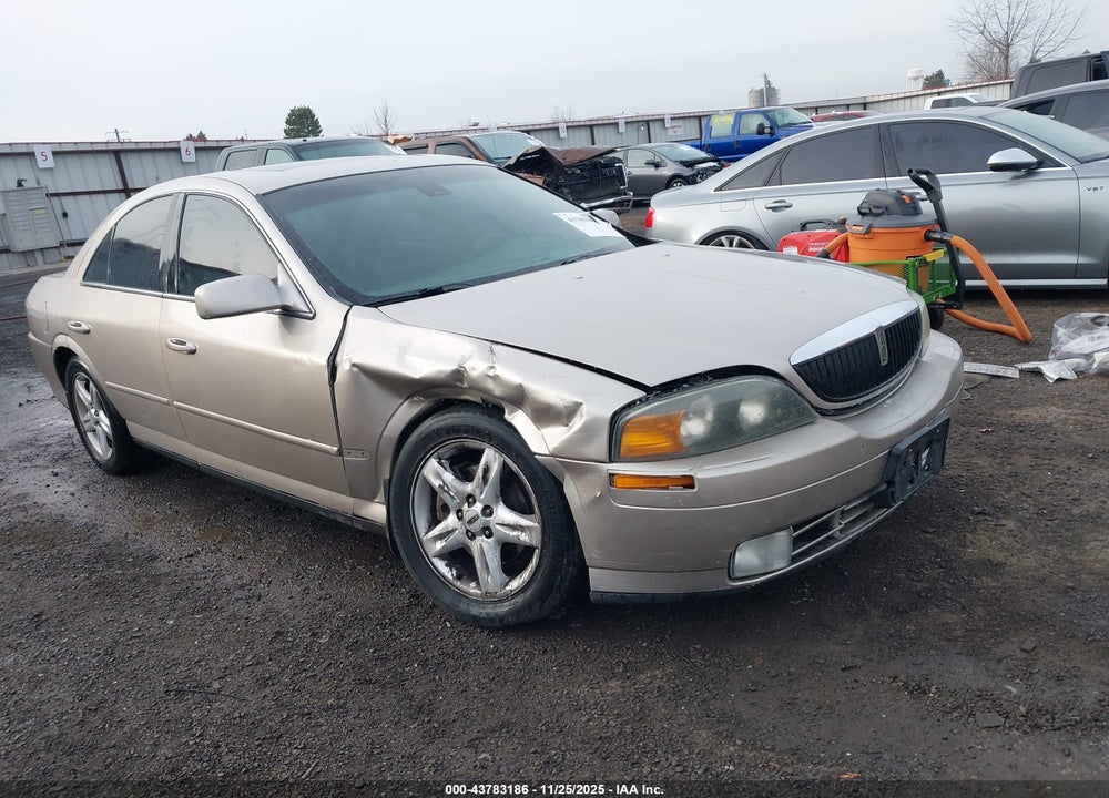 2002 LINCOLN LS V8 AUTO VIN: 1LNHM87A02Y702193