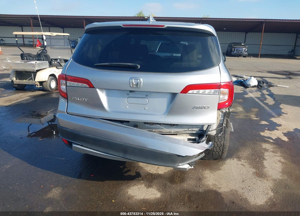 2019 HONDA PILOT EX-L VIN: 5FNYF6H57KB054873