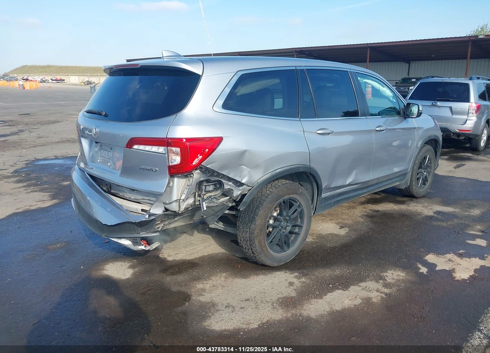 2019 HONDA PILOT EX-L VIN: 5FNYF6H57KB054873