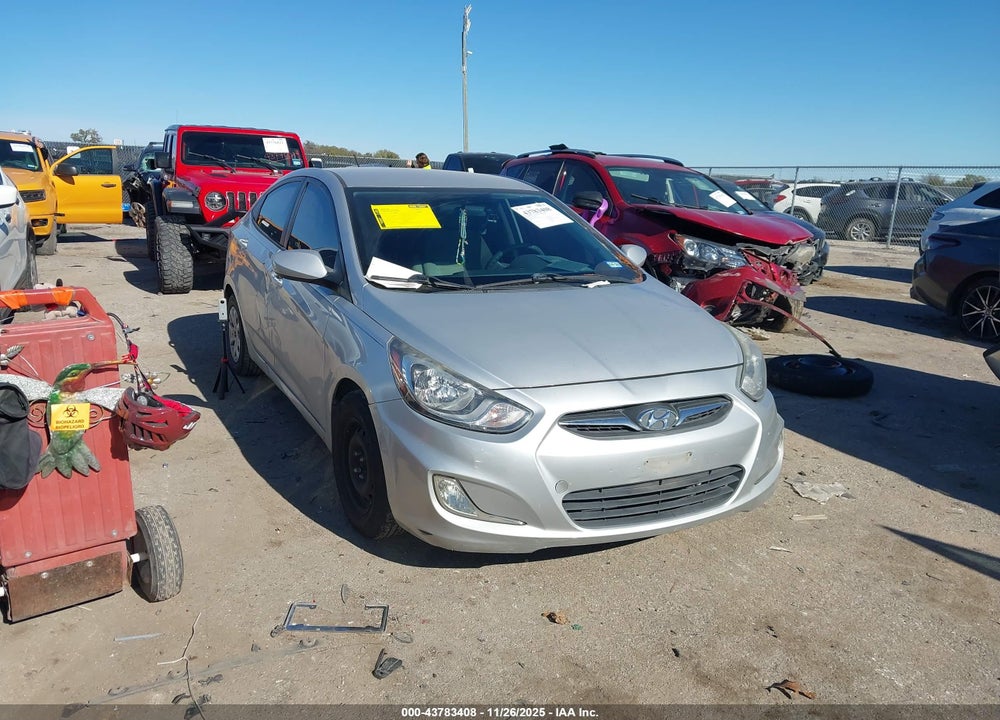 2013 HYUNDAI ACCENT GLS VIN: KMHCT4AE8DU535206