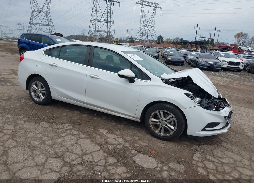 2017 CHEVROLET CRUZE LT AUTO VIN: 1G1BE5SMXH7253636