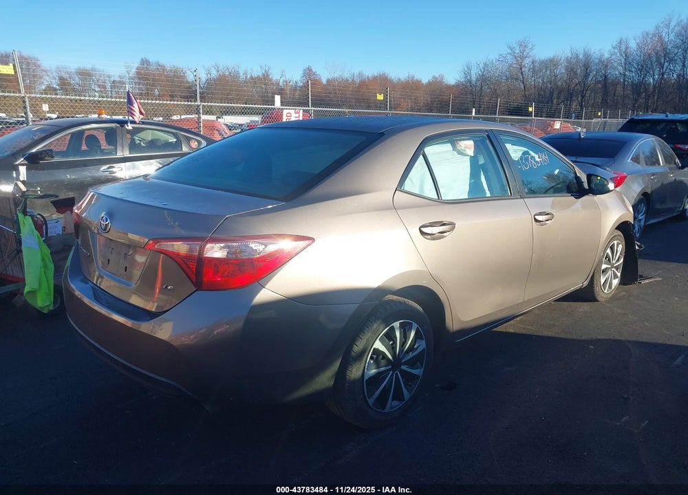 2017 TOYOTA COROLLA LE VIN: 2T1BURHE5HC764252