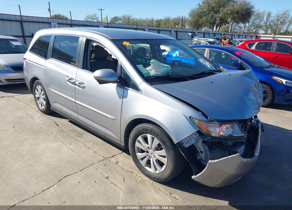 2016 HONDA ODYSSEY SE VIN: 5FNRL5H36GB009954