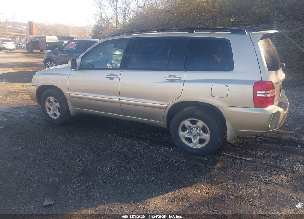 2002 TOYOTA HIGHLANDER VIN: JTEHD21A620012811