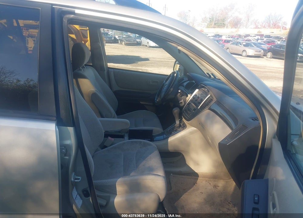 2002 TOYOTA HIGHLANDER VIN: JTEHD21A620012811