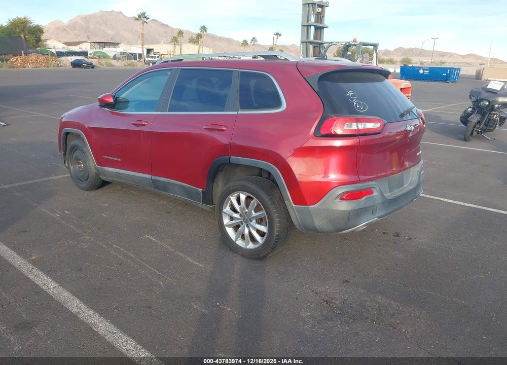 2014 JEEP CHEROKEE LIMITED VIN: 1C4PJLDS8EW221293