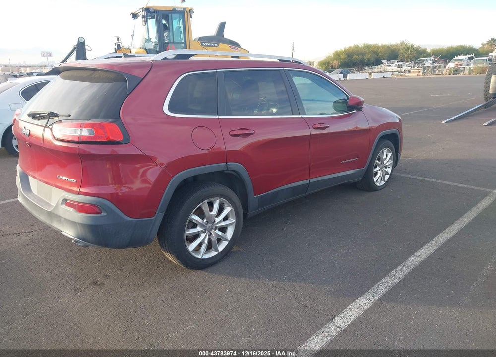 2014 JEEP CHEROKEE LIMITED VIN: 1C4PJLDS8EW221293