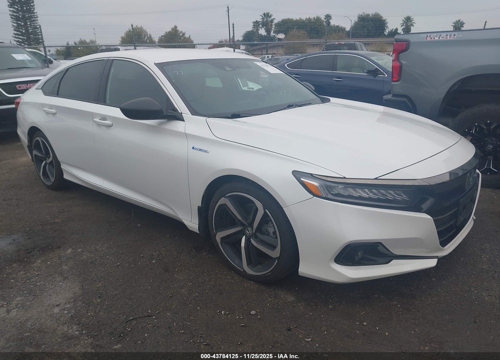 2022 HONDA ACCORD HYBRID SPORT VIN: 1HGCV3F29NA021585