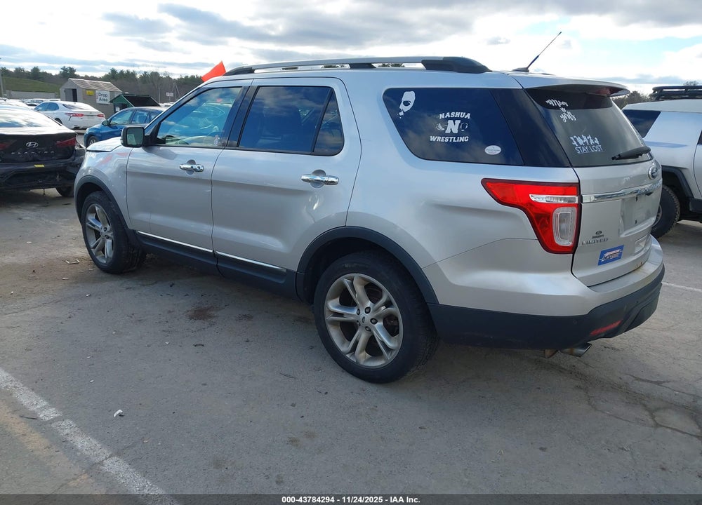 2012 FORD EXPLORER LIMITED VIN: 1FMHK8F80CGA53863
