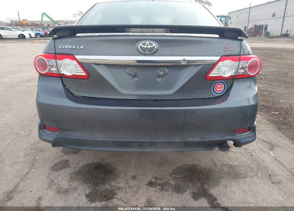 2011 TOYOTA COROLLA S VIN: 2T1BU4EE0BC645958
