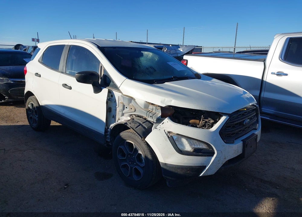 2020 FORD ECOSPORT S VIN: MAJ3S2FE9LC394919