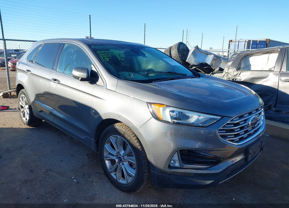 2021 FORD EDGE TITANIUM VIN: 2FMPK3K92MBA31949