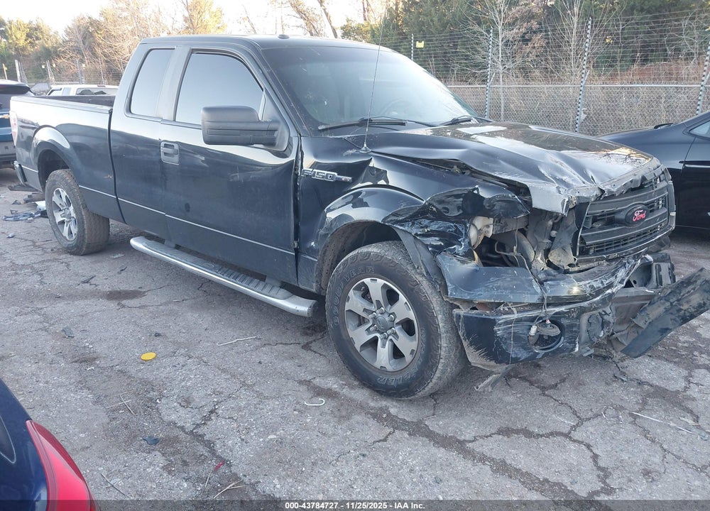 2013 FORD F-150 STX VIN: 1FTFX1CF8DKE92945