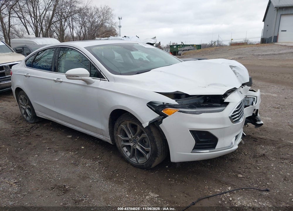 2019 FORD FUSION SEL VIN: 3FA6P0CD7KR286314