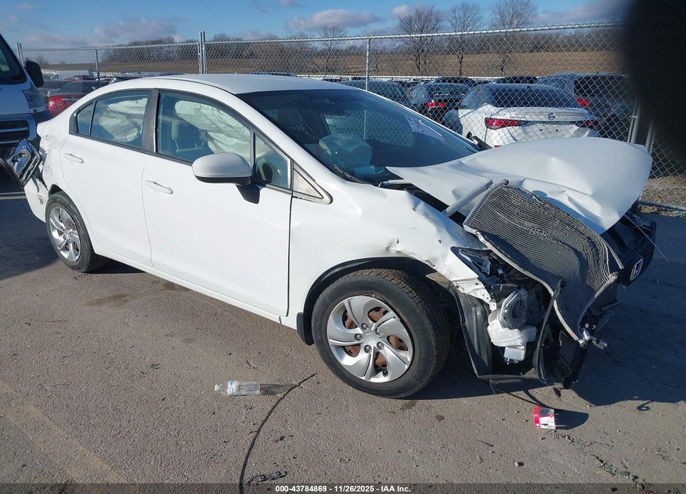 2015 HONDA CIVIC LX VIN: 19XFB2F56FE111199
