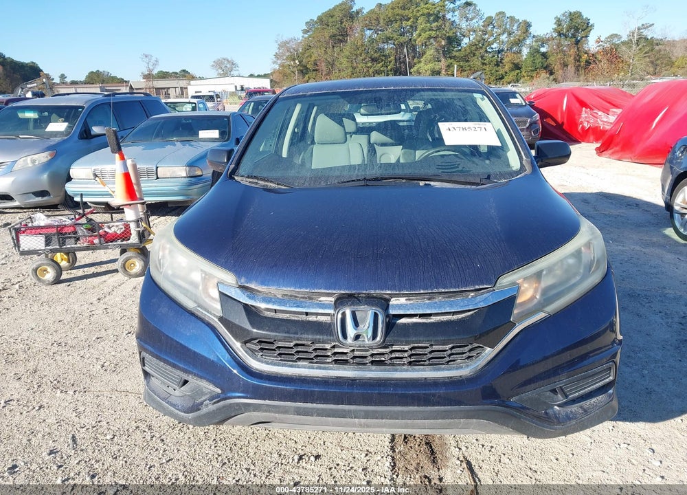 2015 HONDA CR-V LX VIN: 3CZRM3H37FG704030