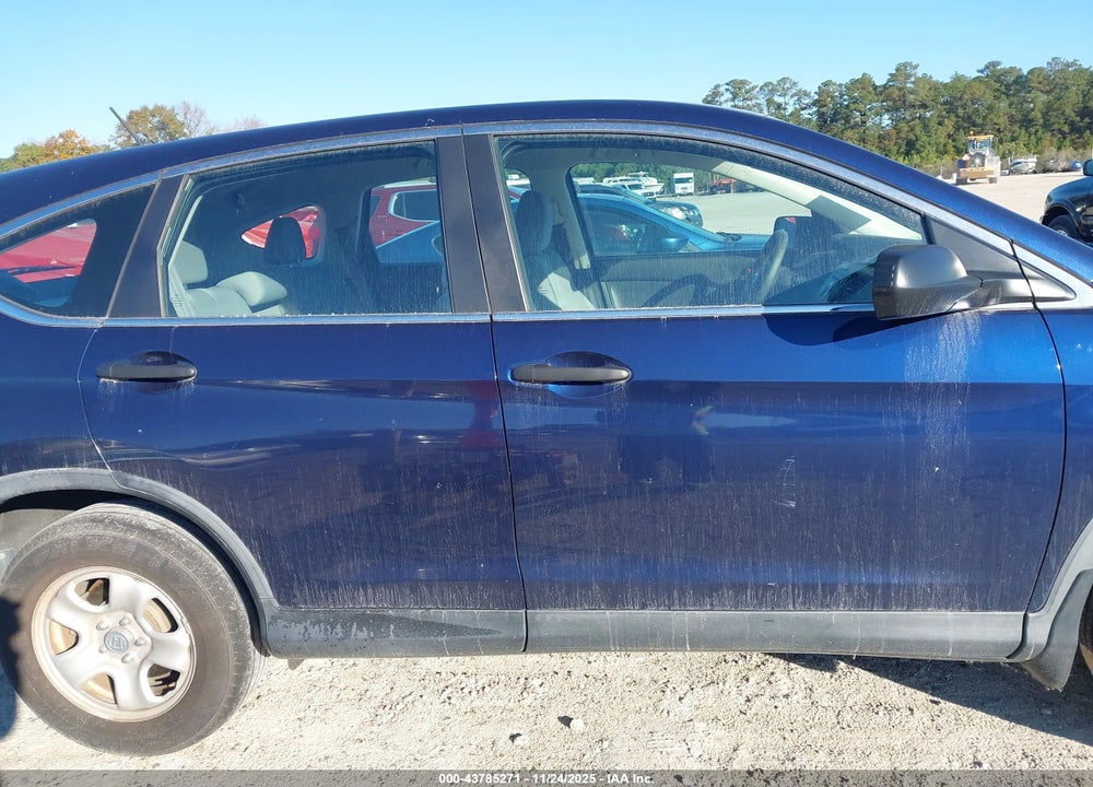 2015 HONDA CR-V LX VIN: 3CZRM3H37FG704030