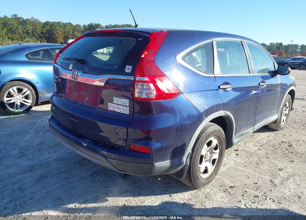 2015 HONDA CR-V LX VIN: 3CZRM3H37FG704030