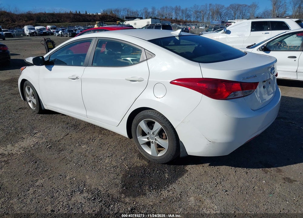 2013 HYUNDAI ELANTRA GLS VIN: 5NPDH4AE8DH404779