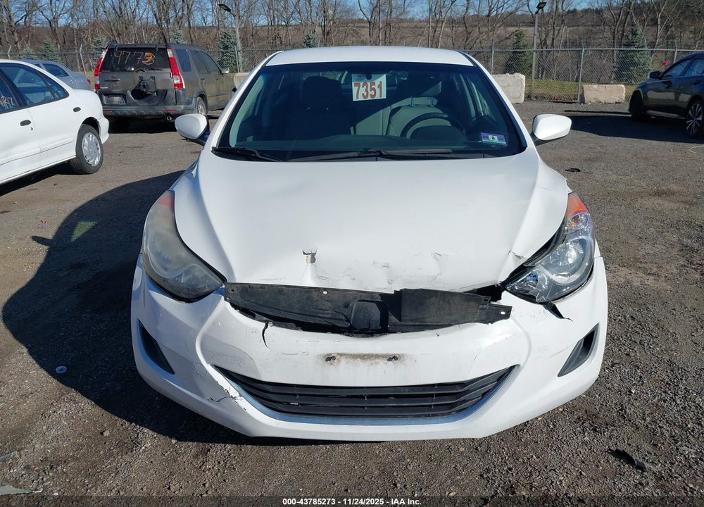 2013 HYUNDAI ELANTRA GLS VIN: 5NPDH4AE8DH404779