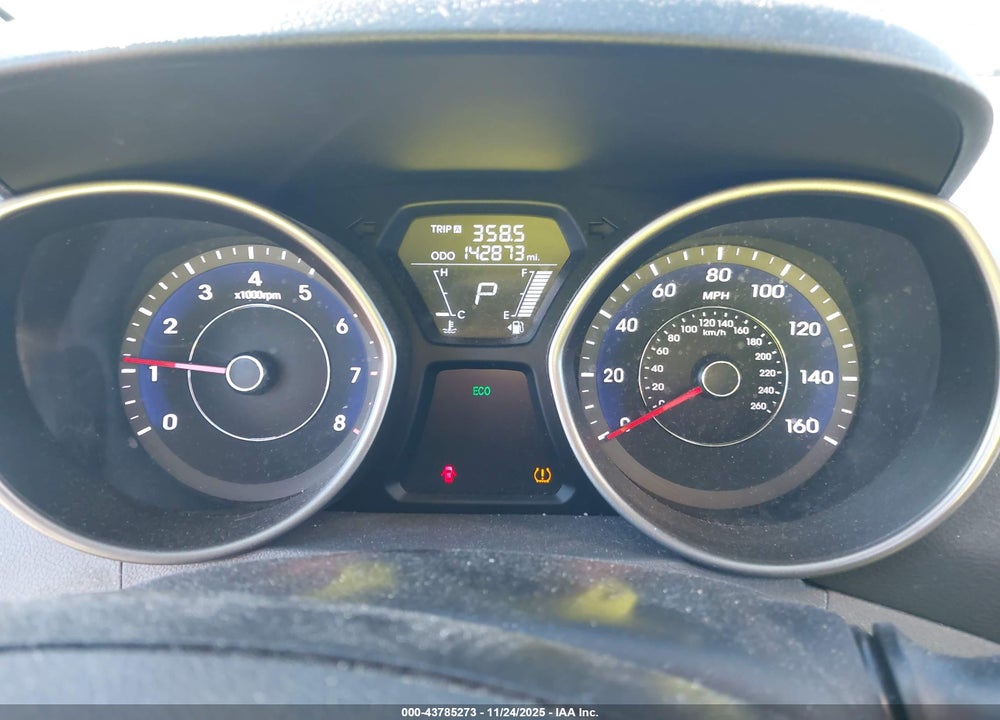 2013 HYUNDAI ELANTRA GLS VIN: 5NPDH4AE8DH404779