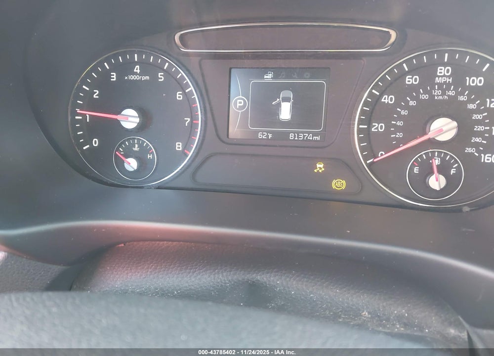 2017 KIA SORENTO 2.4L LX VIN: 5XYPG4A38HG212175