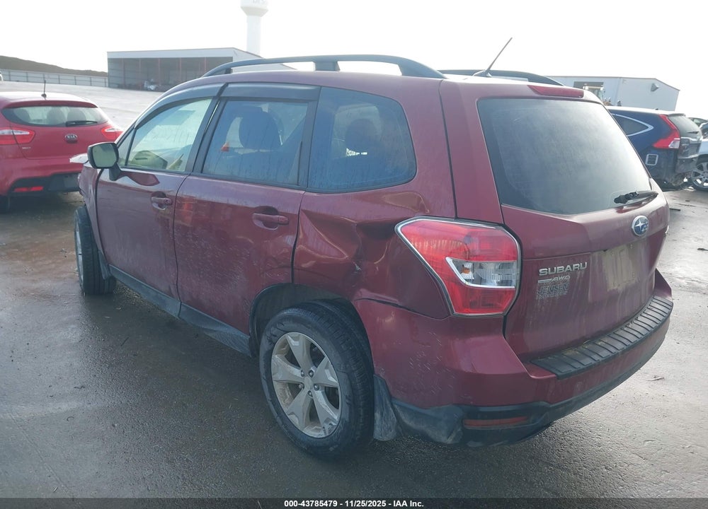 2015 SUBARU FORESTER 2.5I VIN: JF2SJABC9FH428258