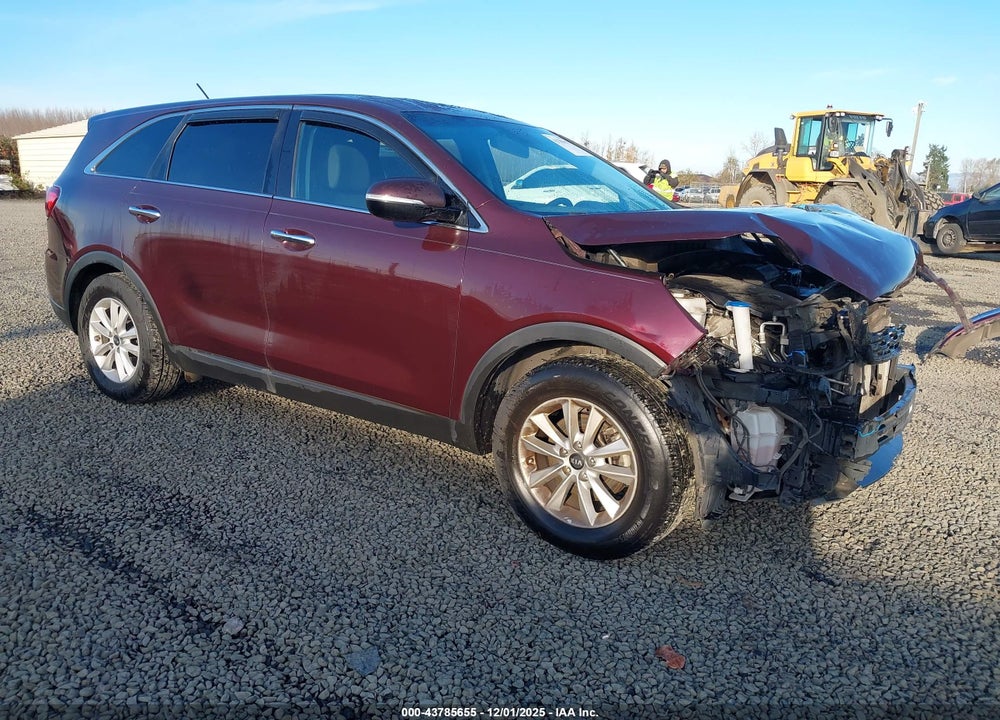 2019 KIA SORENTO 3.3L LX VIN: 5XYPG4A57KG442346