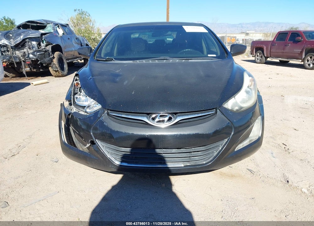 2014 HYUNDAI ELANTRA SE VIN: 5NPDH4AE0EH466162