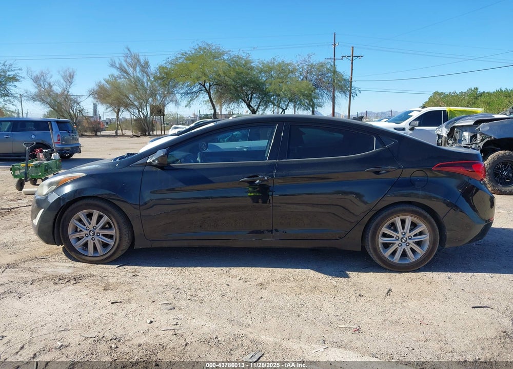 2014 HYUNDAI ELANTRA SE VIN: 5NPDH4AE0EH466162