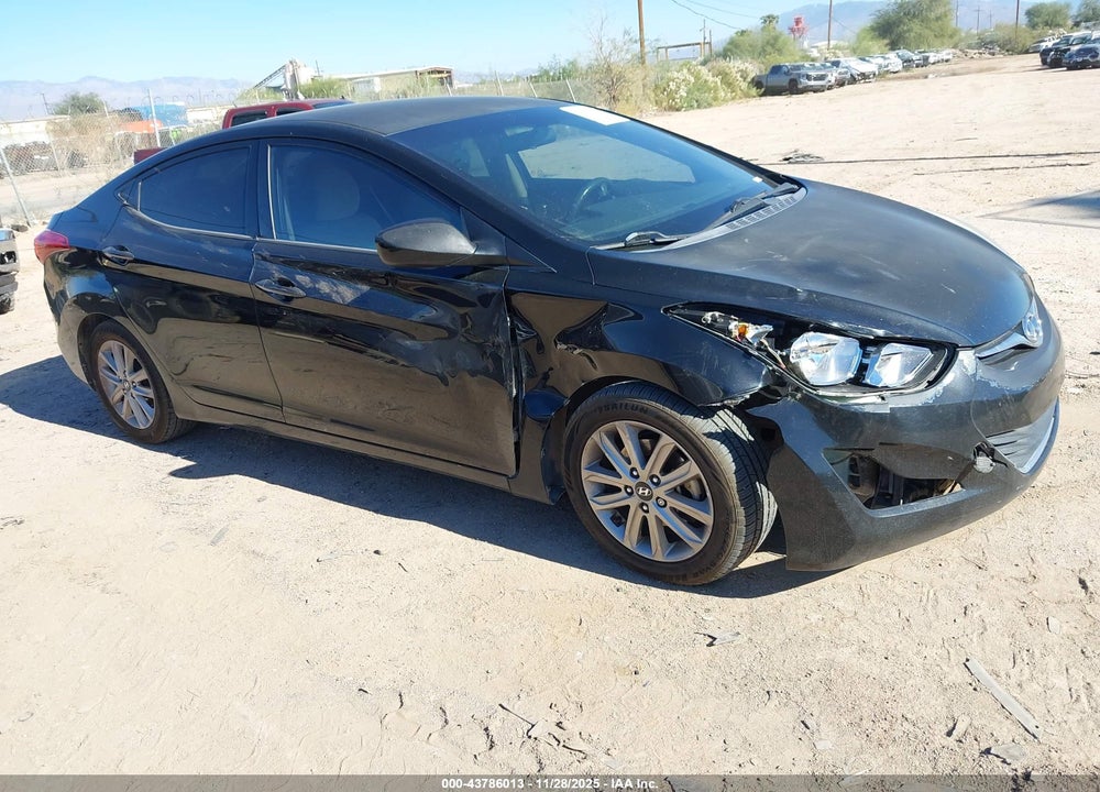 2014 HYUNDAI ELANTRA SE VIN: 5NPDH4AE0EH466162