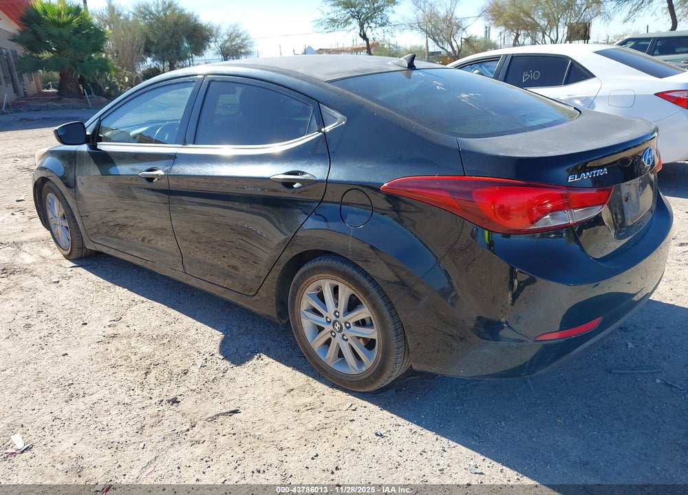 2014 HYUNDAI ELANTRA SE VIN: 5NPDH4AE0EH466162