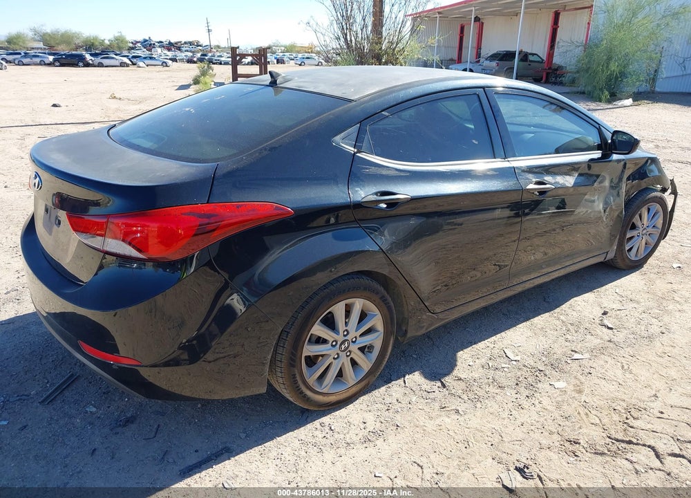 2014 HYUNDAI ELANTRA SE VIN: 5NPDH4AE0EH466162