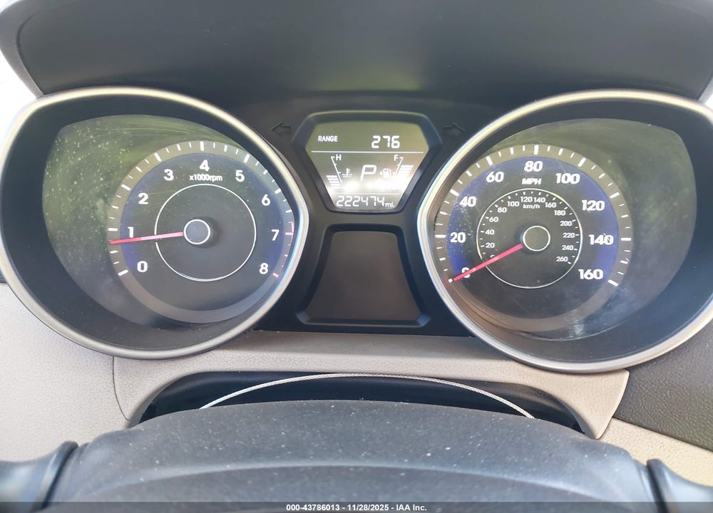 2014 HYUNDAI ELANTRA SE VIN: 5NPDH4AE0EH466162