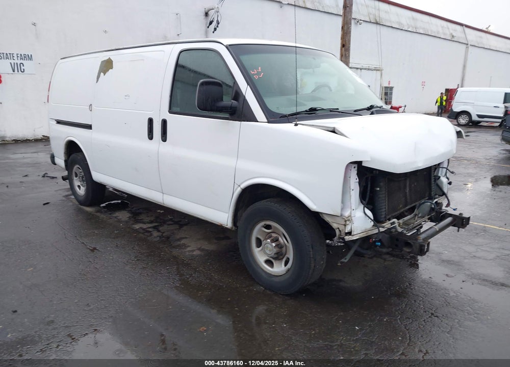2012 CHEVROLET EXPRESS 2500 WORK VAN VIN: 1GCWGFBA4C1123006